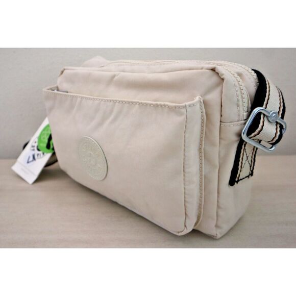 Kipling K17076-W58 Women's Md. Light Sand/Beige Abanu Crossbody/Shoulder Bag - Picture 16 of 16